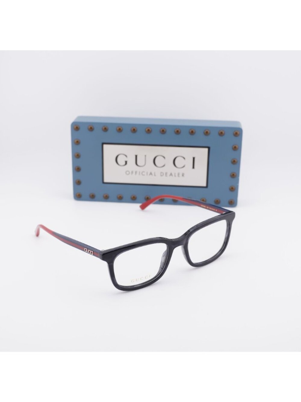 Gucci GG1928O 004 Square Eyeglasses – Grey Havana 53mm - Picture 5 of 11